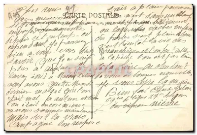 SULLY — Zamek (XVI wiek), fasada północna — J.D. AUTUN, nr 354 — Rewers