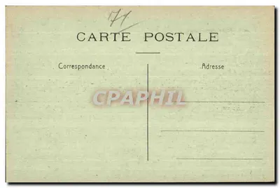Okolice Camp de Châlons — Statua Kellermanna — Wydawca nieznany — Rewers