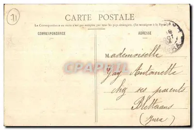 Louhans (S.-et-L.) - Vue générale — Phototypie A. Bergeret & Cie, Nancy — Verso