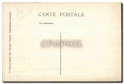 Gabinete de trabalho de Lamartine — Souvenirs de Lamartine — P. Charvet, n°23 — Verso