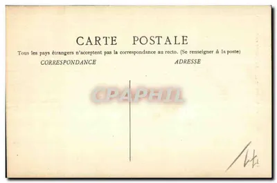 Castelo de SAINT-POINT — Escritório de Trabalho de Lamartine — Verso