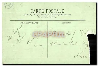 Zamek Lamartine — Portyk — LL — Rewers