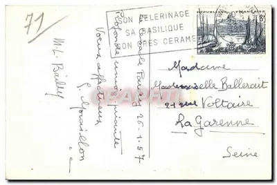 पेरे-ले-मोनियल — सेनाकल — बगीचे के दृश्य — पीछे