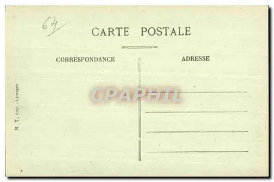 SALIES-de-BÉARN — Hotel do Castelo — M. T., imp.-Limagés — Verso