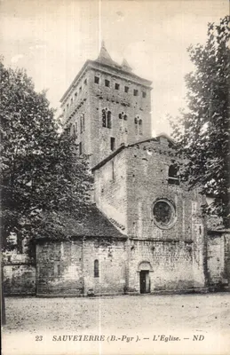 Sauveterre (B.-Pyr) — A Igreja — ND