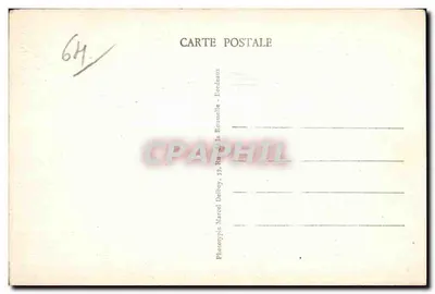 Saint-Jean-de-Luz (B.P.) — O Cais e a Casa da Infanta — M. D. — Verso