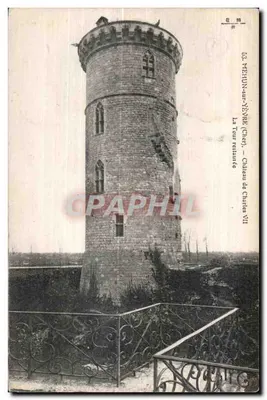 Méru-sur-Yèvre (Chey) — A Torre Redonda — Castelo de Carlos VII