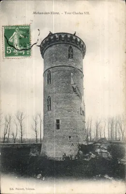 Mehun-sur-Yèvre - Torre Charles VII. — Lib. Poivert, Vierzon.