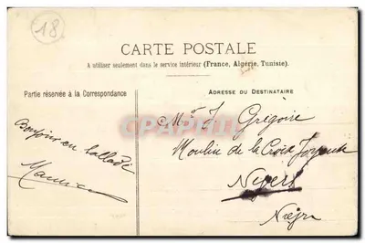 Mehun-sur-Yèvre - Torre Charles VII. — Lib. Poivert, Vierzon. — Verso