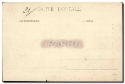 Montbard (Côte-d'Or) — A Torre do « Aubespin », XIVe século (altura 40m50) — Verso