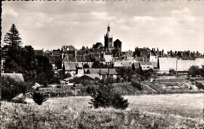Saulieu (Côte-d'Or) — Allgemeiner Blick — Imp. Bourgelois, Chalon-sur-Saône