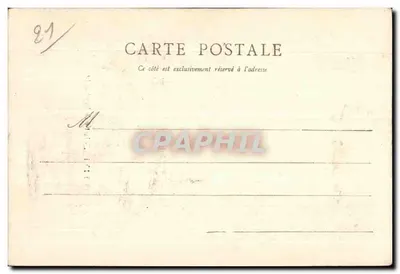 Brief von Napoleon I — Brief LIV — Verlag FIXIN — Rückseite