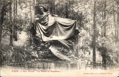 Fixin — Parc Noisot. « Le Réveil de Napoléon », Aubert, édit. 10 r. Liberté, Dijon