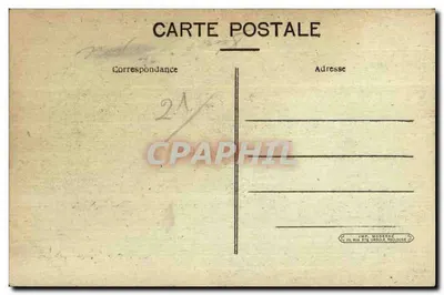 Marigny-le-Cahouët — De School — Uitgave C. F., Marigny-le-Cahouët — Achterkant