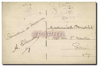 Villers-sur-Mer — Avenue de la Gare — editore anonimo, n° 33 — Verso