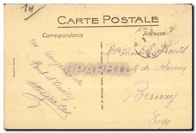 Pont-d'Ouilly — przepływ na Orne — Rewers