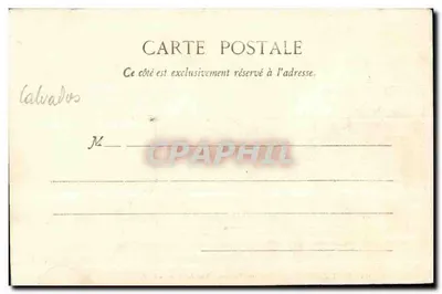 PONT-D'OUILLY, blisko Condé-sur-Noireau — Widok rzeki Orne — G. F. — Pani Ed. Madeline, wyd. Condé-sur-Noireau, nr 475 — Rewers