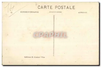Bambino in abito contadino — Normandia — Edizioni H. Ermice - Vire, n°15 — Verso