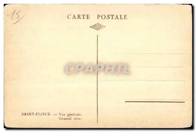 Saint-Flour — Vista generale — Helgra — Verso