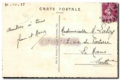 A Vire nos Vaux — Vire — Edição II. Ermice, F. Lerat, sucessor — Verso