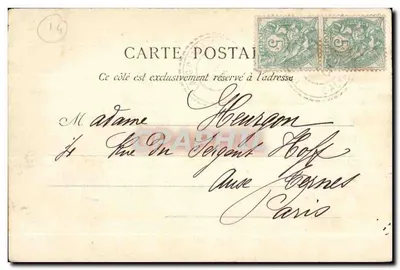 Les Vaux-de-Vire — Normandia — Stara pocztówka Paryż (seria 2944) — Rewers