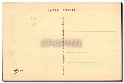 Vire - Vale das Vaux — vista panorâmica — Edição "Le Cigogne", Deauville — Verso