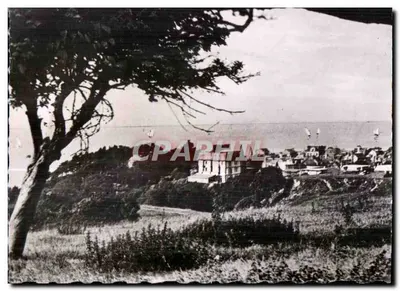 Vista da costa — vila à beira do mar — editor desconhecido