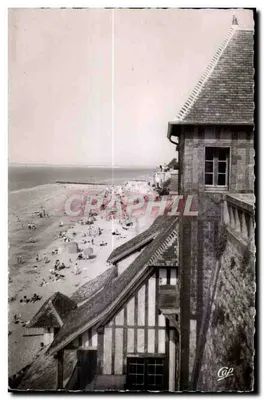 Vista da praia de Deauville — editor Cap