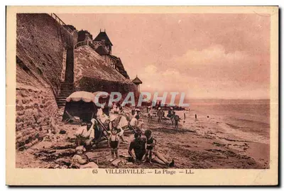 Villerville — A Praia — LL.