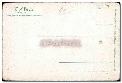 Thann - Vista Generale - Cartolina d'epoca — Verso