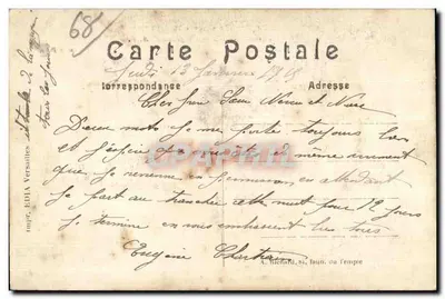 Thann (Alta Alsazia) — Vista generale — A.R. visa Parigi 22 — Verso