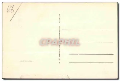 Trois-Épis — Ogólny widok z belwederu — wydawca 'Ateliers des Arts Photographiques' nr 53 — Rewers