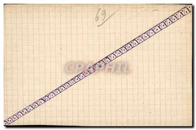 LYON — Szpital Grange-Blanche — Stara pocztówka, nr 164 — Rewers