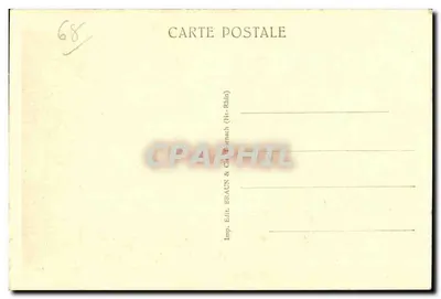 Obernai — Plac Republiki — wydawca BRAUN & Cie, nr 830 — Rewers