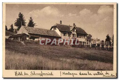 Hotel do Schneppennried — Montanha na vale de Munster