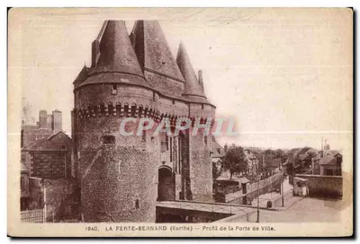 La Ferté-Bernard (Sarthe) — Vista do Portal da Cidade — 1940