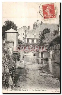 La Ferté-Bernard — Um braço da Huisne — Édition Cordeau