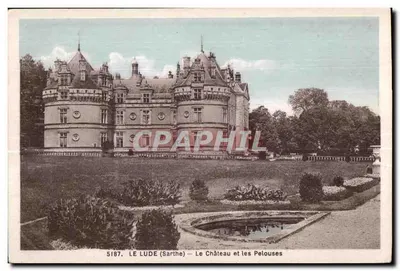 Le Lude (Sarthe) — O Castelo e as Gramas