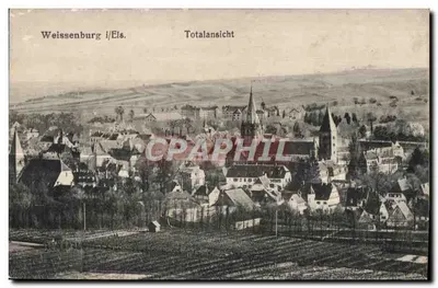 Weissenburg i/Els. — Totalansicht — editor não visível