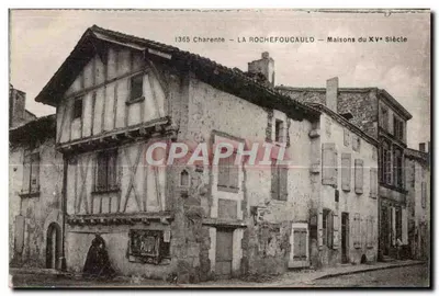 La Rochefoucauld — Casas do Século XV — Charente