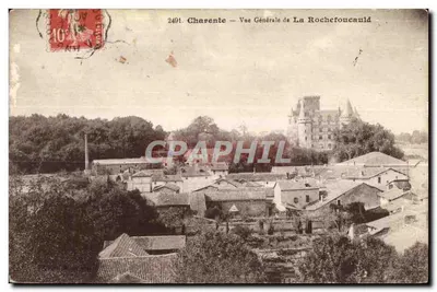 La Rochefoucauld — Vista Geral — Charente — n°2491