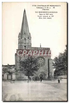 La Rochefoucauld — Igreja do Século XIII — Coleção J. S. D. — n° 334