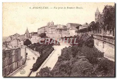 Angoulême — Vista tirada do Remburt Desaix — Edição Nouvelles Galeries