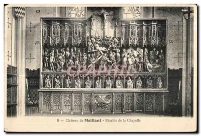 Castelo de Meillant — Retábulo da Capela