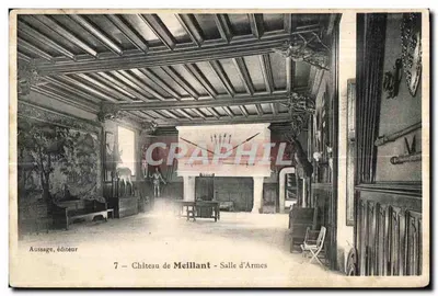 Castelo de Meillant - Sala das Armas — Aussage, editor, n°7