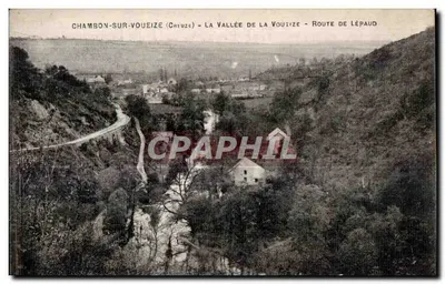 Chambon-sur-Voueize (Chruze) — A Vale da Voueize — Estrada de Lépaud