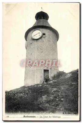 Aubusson — A Torre da Relógio — B. F., PARIS