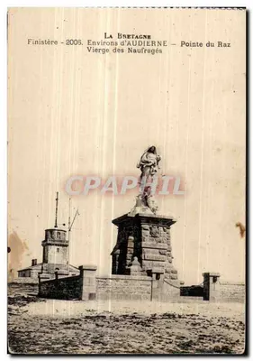 Pointe du Raz — Virgem dos Naufragados — A Bretanha