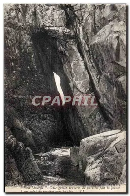 La Pointe du Raz — A Gruta das Carmelitas, vista de "Roch Mourhl"