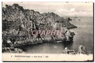 Pointe-du-Raz — Lado Norte — ND